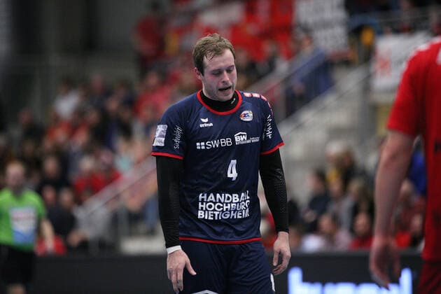 Patrick Rentschler SG BBM Bietigheim 4 GER, Handball, 2 Bundesliga, ASV Hamm Westphalia against SG BBM Bietigheim, 26 12 2019 Hamm Copyright: xStrohdiekx Eibner-Pressefotox EP_jsk