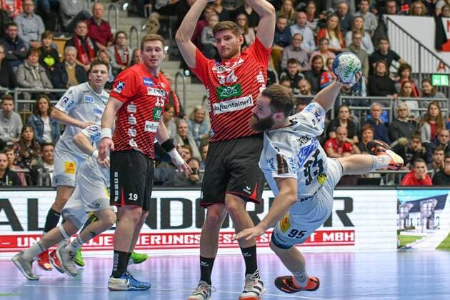 Moritz Preuss SC Magdeburg 95 GER, Handball, 1 Handball Bundesliga, HSG Nordhorn Lingen SC Magdeburg, 26 12 2019, EmslandArena Lingen Copyright: xWenzelx Eibner-Pressefotox EP_fwl