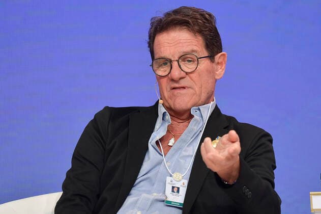 Foto Fabio Ferrari - LaPresse 28 Dicembre 2019 Dubai ( Emirati Arabi ) 14ma edizione di Dubai International Sports Conference - English Football Back to the top - Globe Soccer Award 2019 Nella foto:,Fabio Capello (Former England national team, Nationalteam Manager ) photo Fabio Ferrari LaPresse December 28, 2019 Dubai (Unated Arab Emirate) Sport 13th edition of the Dubai International Sports Conference - English Football Back to the top - Globe Soccer Award 2019 In the pic:Fabio Capello (Former England National Team Manager )  Copyright: xFabioxFerrari LaPresse LaPresse x