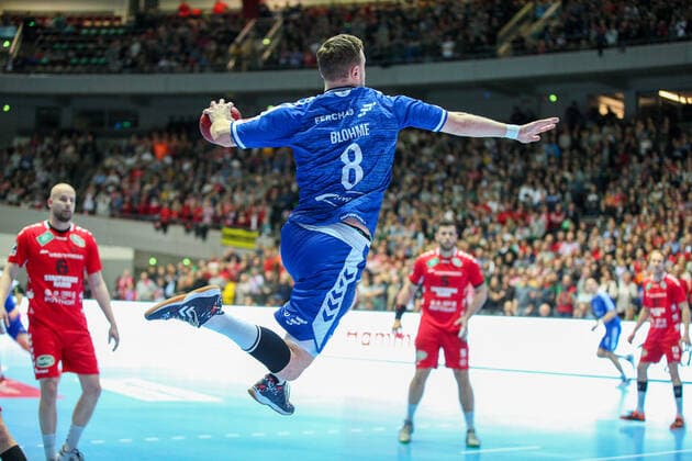 Lukas Blohme VfL Gummersbach 8 GER, Handball, 2 Bundesliga, ASV Hamm Westphalia vs. VfL Gummersbach, 30 12 2019 Dortmund Copyright: xEibner-Pressefotox EP_JSK