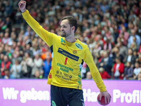 Felix Storbeck ASV Hamm Westphalia 1 GER, Handball, 2 Bundesliga, ASV Hamm Westphalia against VfL Gummersbach, 30 12 2019 Dortmund Copyright: xEibner-Pressefotox EP_JSK