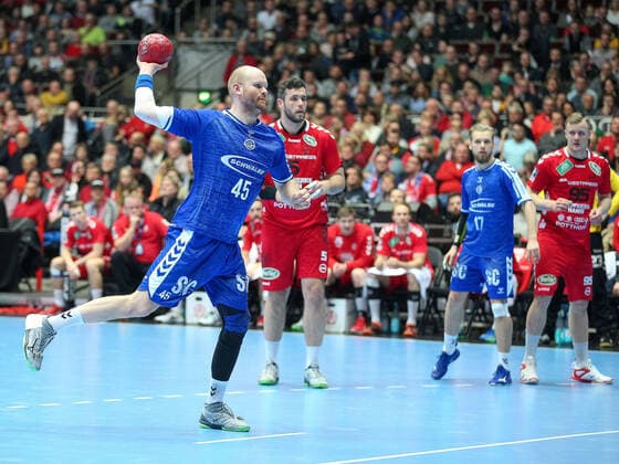 Alexander Becker VfL Gummersbach 45 GER, Handball, 2 Bundesliga, ASV Hamm Westphalia vs. VfL Gummersbach, 30 12 2019 Dortmund Copyright: xEibner-Pressefotox EP_JSK