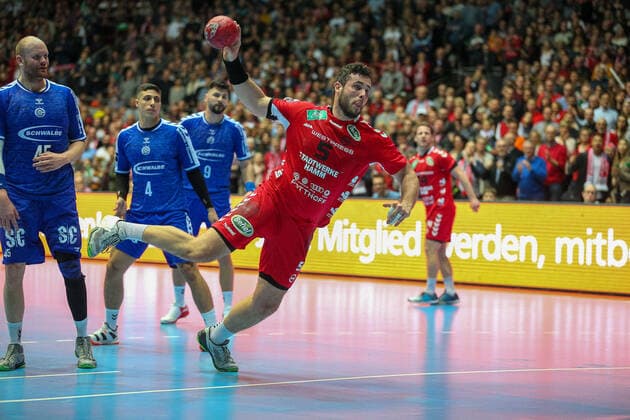 Jan Brosch ASV Hamm Westfalen 5 GER, Handball, 2 Bundesliga, ASV Hamm Westfalen against VfL Gummersbach, 30 12 2019 Dortmund Copyright: xEibner-Pressefotox EP_JSK