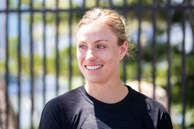 ANGELIQUE KERBER PHOTO OPP, Three time Grand Slam winner and world No. 20 Angelique Kerber of Germany speaks to media at Kangaroo Point in Brisbane, Friday, January 3, 2020. ( NO ARCHIVING, EDITORIAL USE ONLY, NO USE IN BOOKS WITHOUT CONSENT BRISBANE QUEENSLAND AUSTRALIA  Copyright: xGLENNxHUNTx 20200103001440123339