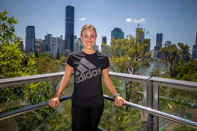 Sport Bilder des Tages (RETRANSMISSION) ANGELIQUE KERBER PHOTO OPP, Three time Grand Slam winner and world No. 20 Angelique Kerber of Germany poses for a portrait at Kangaroo Point in Brisbane, Friday, January 3, 2020. ( NO ARCHIVING, EDITORIAL USE ONLY, NO USE IN BOOKS WITHOUT CONSENT BRISBANE QUEENSLAND AUSTRALIA  Copyright: xGLENNxHUNTx 20200103001440130396