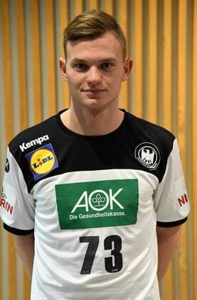 03 01 2019 Frankfurt am Main, announcement of the German Handball Federations line-up for the EHF EURO 2020 A National Handball Team Squad Timo Kastening 73, CEF