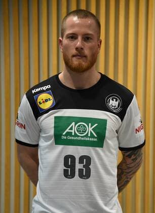 03 01 2019 Frankfurt am Main, announcement of the German Handball Federations line-up for the EHF EURO 2020 A National Handball Team Squad Patrick Zieker 93, GER