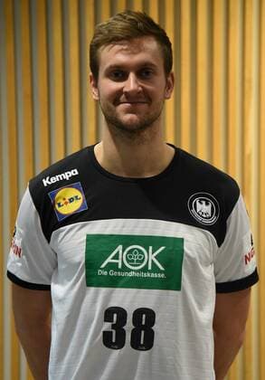 03 01 2019 Frankfurt am Main, announcement of the German Handball Federations line-up for the EHF EURO 2020 A National Handball Team Squad Fabian Böhm 38, GER