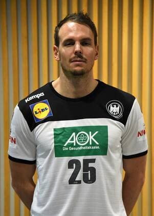 03 01 2019 Frankfurt am Main, announcement of the German Handball Federations line-up for the EHF EURO 2020 A National Handball Team Squad Kai Häfner 26, CEF