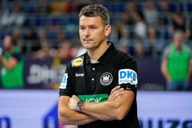 Christian Prokop Trainer, National Coach, DHB, Single, Action, Action, 04 01 2020, Mannheim Germany, Handball, International, Germany Iceland xozx