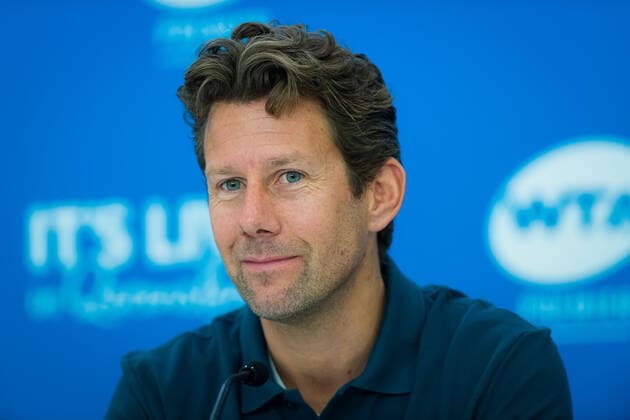 January 5, 2020, Brisbane, AUSTRALIA: Wim Fissette, coach of Naomi Osaka, during All Access Hour at the 2020 Brisbane International WTA, Tennis Damen Premier tennis tournament 2020 Brisbane International, Tennis, Brisbane, Australia, Jan 5 - ZUMAa181 20200105_zaa_a181_041 Copyright: xAFP7x