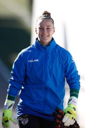 January 5, 2020, Madrid, MADRID, SPAIN: Patricia Larque, player of Rayo Vallecano from Spain, during the spanish league, Primera Iberdrola, women football match played between Rayo Vallecano and Atletico de Madrid Femenino at Ciudad Deportiva Rayo Vallecano on January 04, 2020 in Getafe, Spain. Soccer: Women Football - Rayo Vallecano v At Madrid - ZUMAa181 20200105_zaa_a181_046 Copyright: xAFP7x