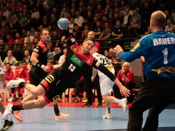 Hendrik Pekeler Germany 13 , Germany vs. Austria, Test match, Handball, Men, 06 01 2020 Germany vs. Austria, Test match, Handball, Men, 06 01 2020 Vienna Copyright: xEibner-Pressefotox EP_mst