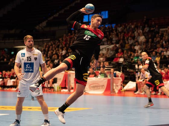 Hendrik Pekeler Germany 13 , Germany vs. Austria, Test match, Handball, Men, 06 01 2020 Germany vs. Austria, Test match, Handball, Men, 06 01 2020 Vienna Copyright: xEibner-Pressefotox EP_mst