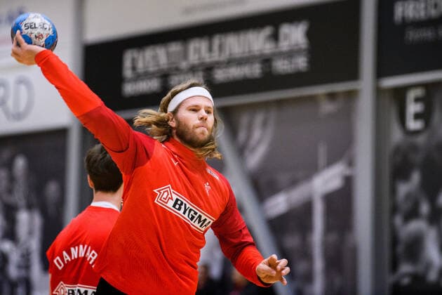200108 Mikkel Hansen during a training session with the Danish national handball team on 8 January 2020 in Copenhagen,  Copyright: PETTERxARVIDSON BB200108PA050