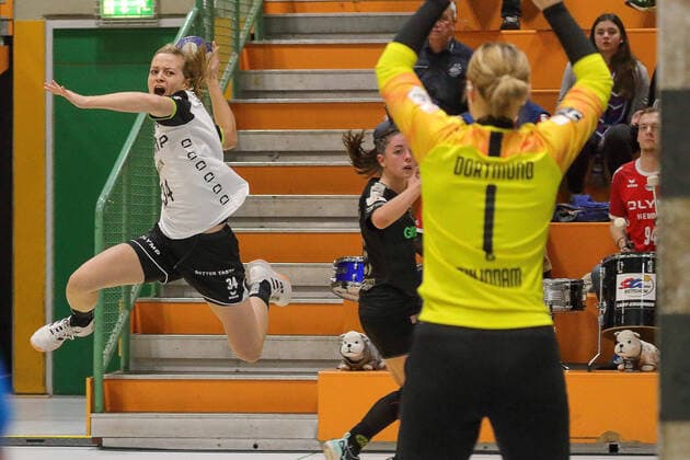 Kim Braun, BVB Handball vs SG BBM Bietigheim, women womens handball, DHB Cup, 4 rounds, 2019 2020, 08 01 2020, BVB Handball vs SG BBM Bietigheim, womens womens handball, DHB Cup, 4 rounds, 2019 2020, 08 01 2020 Dortmund Copyright: xEibner-Pressefotox EP_EER