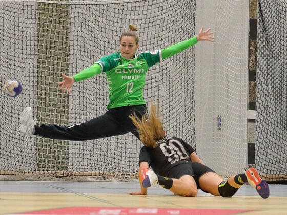 Bogna Sobiech, Dinah Eckerle, BVB Handball vs SG BBM Bietigheim, women womens handball, DHB Cup, 4 rounds, 2019 2020, 08 01 2020, BVB Handball vs SG BBM Bietigheim, womens handball, womens handball, DHB Cup, 4 rounds, 2019 2020, 08 01 2020 Dortmund Copyright: xEibner-Pressefotox EP_EER