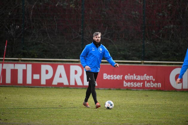 Stefan Thesker KSV, 5 , Soccer, Men, Holstein Kiel, Training Day, 2 League, Season 2019 2020, 08 01 20 Kiel Projensdorf Schleswig Holstein Germany