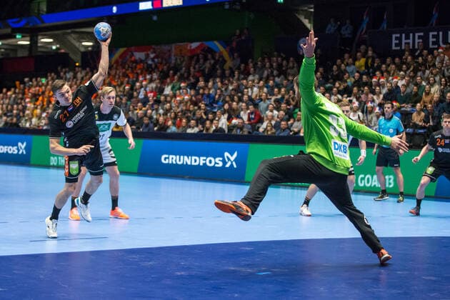 SMITS Kay (Pays-Bas - Netherlands) HANDBALL : Championnat d Europe 2020 - Allemagne vs Pays bas - 01 09 2020 THEOPHILELaurent Panoramic 