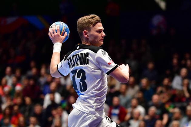 Handball EM Germany Netherlands on 09 01 2020 in the Nye Nidaro halls in Trondheim Timo KASTENING Germany xMNx