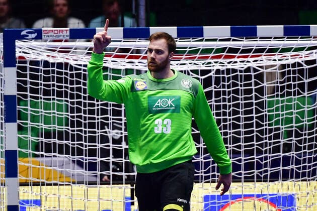 Handball EM Germany Netherlands on 09 01 2020 in the Nye Nidaro halls in Trondheim Andreas WOLFF Germany xMNx