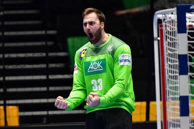 Handball EM Germany Netherlands on 09 01 2020 in the Nye Nidaro halls in Trondheim Andreas WOLFF Germany xMNx