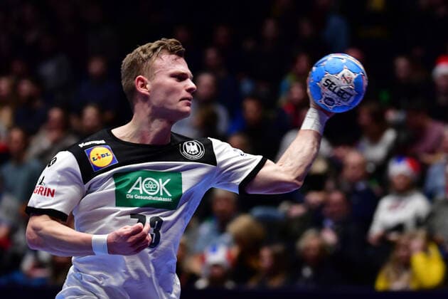 Handball EM Germany Netherlands on 09 01 2020 in the Nye Nidaro halls in Trondheim Timo KASTENING Germany xMNx