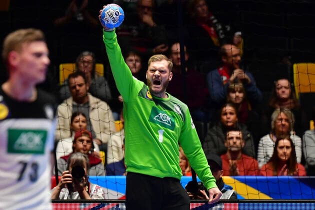 Handball EM Germany Netherlands on 09 01 2020 in the Nye Nidaro halls in Trondheim Johannes BITTER Germany xMNx