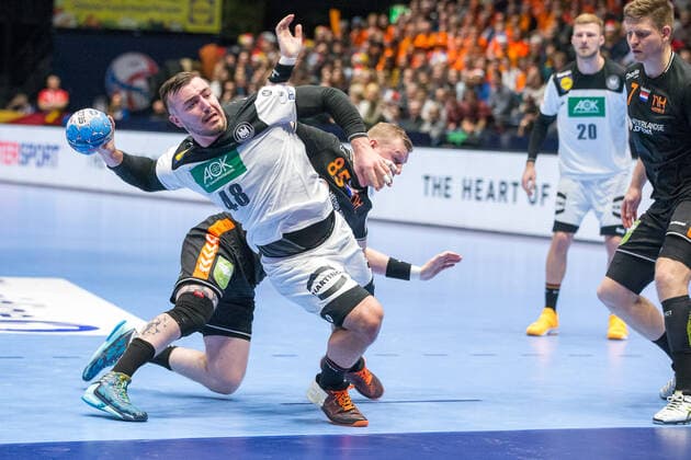 KOHLBACHER Jannik (Allemagne - Germany) HANDBALL : Championnat d Europe 2020 - Allemagne vs Pays bas - 01 09 2020 THEOPHILELaurent Panoramic 