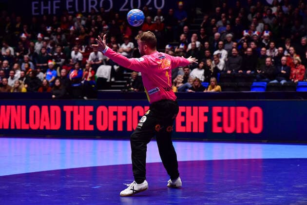 Handball EM Spain Latvia on 09 01 2020 at the Nye Nidaro Hall in Trondheim Gonzalo Perez Spain xMNx