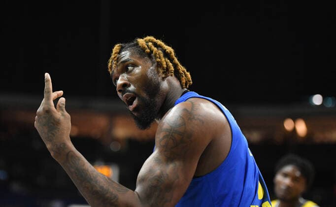 Jalen Reynolds Tel Aviv , ALBA Berlin Maccabi Tel Aviv Basketball, Turkish Airlines Euroleague, Group stage, preliminary round, men, men, men, men, season 2019 2020 Berlin, 9 1 2020 Mercedes Benz Arena