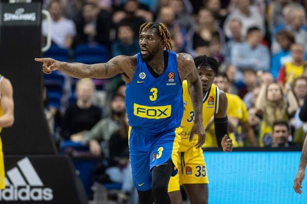 Basketball Berlin 09 01 2020 EuroLeague Euro League Euroleague Regular Season Season 2019 2020 Alba Berlin Maccabi Tel Aviv Jalen Reynolds Maccabi, No 03