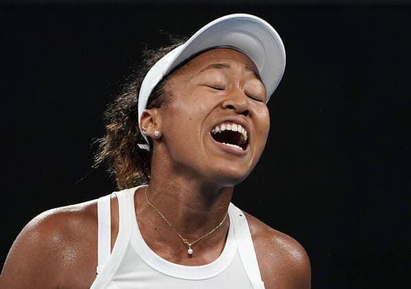 BRISBANE INTERNATIONAL DAY 6, Naomi Osaka of Japan reacts during her semi-final match against Karolina Pliskova of Czech Republic on Day 6 of the Brisbane International tennis tournament at the Queensland Tennis Centre in Brisbane, Saturday, January 11, 2020. ( NO ARCHIVING, EDITORIAL USE ONLY, NO USE IN BOOKS WITHOUT CONSENT BRISBANE QLD AUSTRALIA  Copyright: xDAVExHUNTx 20200111001441521571