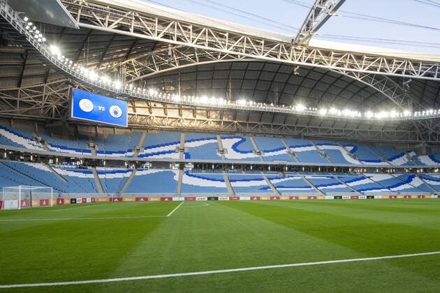 DOHA, 11-01-2020 , Al Janoub Stadium , Trainingscamp , friendly , season 2019 2020 , Stadium overvieuw during the match Ajax - Club Brugge Ajax - Club Brugge (friendly)  x6197241x Copyright: