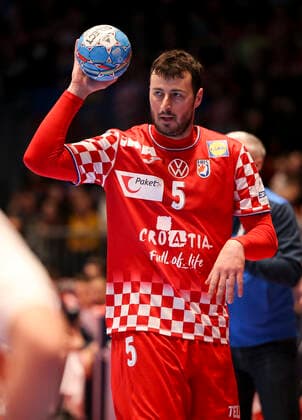HANDBALL - EHF EURO 2020, CRO vs BLR GRAZ,AUSTRIA,11.JAN.20 - HANDBALL - EHF European Men s Handball Championship 2020, group stage, Croatia vs Belarus. Image shows Domagoj Duvnjak (CRO). GEPAxpictures xWolfgangxGrebien