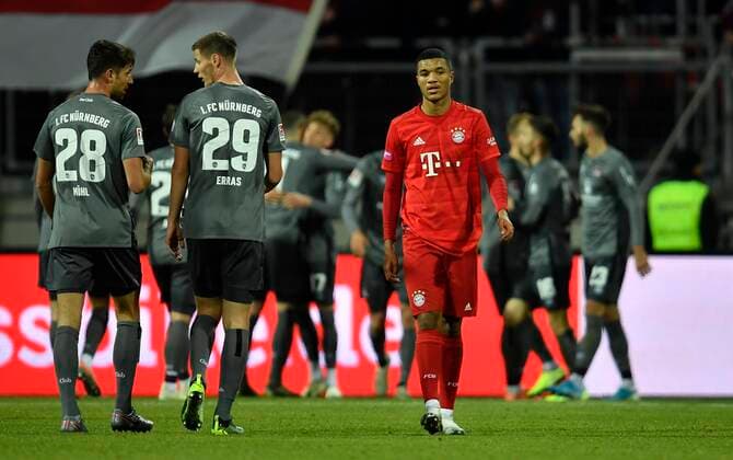 11 01 2020 Football Season 2019 2020 Test match Friendly game 1 FC Nürnberg FCN Club FC Bayern Munich FCB Malik Tillman 41, FC Bayern Munich FCB disappointed disappointment cheering joy at FCN
