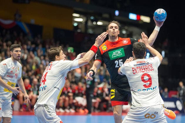 HAFNER Kai (Allemagne - Germany) HANDBALL : Championnat d Europe 2020 : Allemagne vs Espagne - 01 11 2020 THEOPHILELaurent Panoramic 