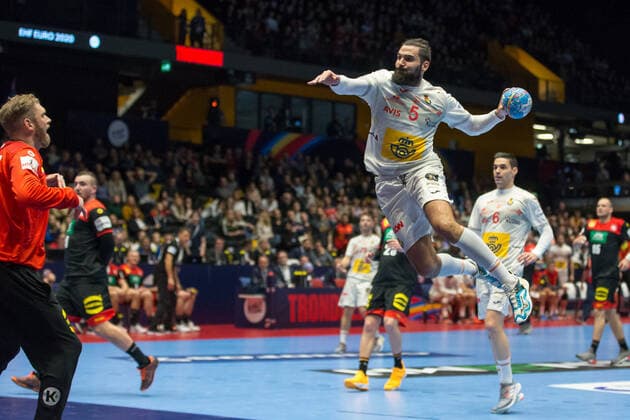 MAQUEDA PENA Jorge (Espagne - Spain) HANDBALL : Championnat d Europe 2020 : Allemagne vs Espagne - 01 11 2020 THEOPHILELaurent Panoramic 