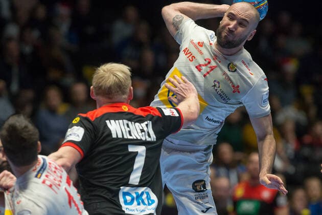 CANELLAS REIXACH Joan (Espagne - Spain) HANDBALL : Championnat d Europe 2020 : Allemagne vs Espagne - 01 11 2020 THEOPHILELaurent Panoramic 