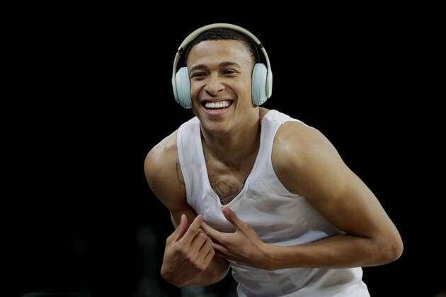 NBL BREAKERS BULLETS, RJ Hampton of the Breakers warms up before the Round 15 NBL match between the New Zealand Breakers and the Brisbane Bullets at Spark Arena in Auckland, New Zealand, Sunday, January 12, 2020. ( NO ARCHIVING, EDITORIAL USE ONLY, NO USE IN BOOKS WITHOUT CONSENT AUCKLAND NEW ZEALAND  Copyright: xDAVIDxROWLANDx 20200112001441653897