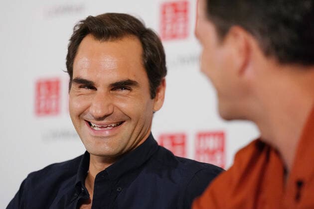 TENNIS ROGER FEDERER PRESSER, Swiss tennis player Roger Federer speak to the media during a press conference, PK, Pressekonferenz at the Royal South Yarra Tennis Club in Melbourne, Monday, January 13, 2020. ( NO ARCHIVING, EDITORIAL USE ONLY, NO USE IN BOOKS WITHOUT CONSENT MELBOURNE VIC AUSTRALIA  Copyright: xMICHAELxDODGEx 20200113001441852545