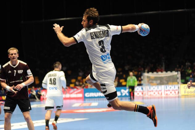 Handball EM Latvia Germany on 13 01 2020 at the Nye Nidaro Hall in Trondheim Uwe GENSHEIMER Germany xMNx