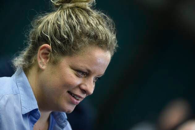 BREE JANUARY 15 : Kim Clijsters pictured during the media day on her Tennis Academy center on January 15, 2020 in Bree Belgium 15 01 2020 TENNIS : Journee medias de Kim Clijsters - Bree - 15 01 2020 PhotoNews Panoramic 