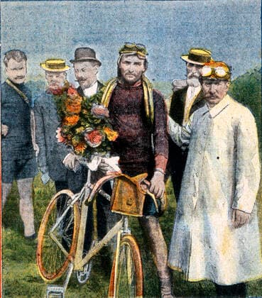 Cycling Tour de France François Faber wins the Tour de France 1909  KH30529