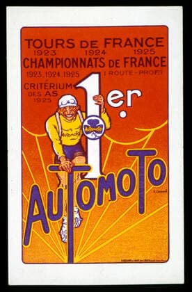 Cycling Tour de France Tours de France 1923, 1924, 1925, French championships 1923, 1924, 1925, Criterium des As 1925 1st Automoto Credit Collection IM Kharbine Tapabor  KH51658