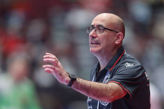 Men s EHF Euro 2020 - Spain v Czech Republic 16.01.2020., Wiener Stadthalle, Vienna, Ausrtia - Men s EHF Euro 2020, Main Round, group 1, 1st round, Spain - Czech Republic. Spain coach Jordi Ribera Romans. LukaxStanzl PIXSELL
