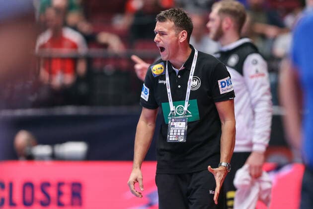 Men s EHF Euro 2020 - Belarus v Germany 16.01.2020., Wiener Stadthalle, Vienna, Ausrtia - Men s EHF Euro 2020, Main Round, group 1, 1st round, Belarus - Germany. Coach of Germany Christian Prokop LukaxStanzl PIXSELL