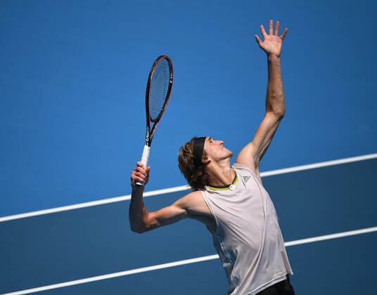 Tennis, Australian Open, Grand Slam Training, ATP ALEXANDER ZVEREV GER