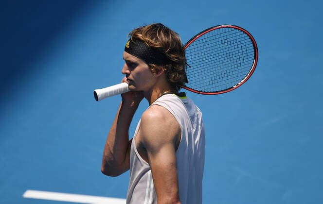 Tennis, Australian Open, Grand Slam Training, ATP ALEXANDER ZVEREV GER