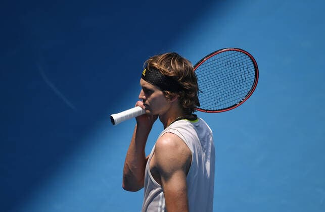 Tennis, Australian Open, Grand Slam Training, ATP ALEXANDER ZVEREV GER